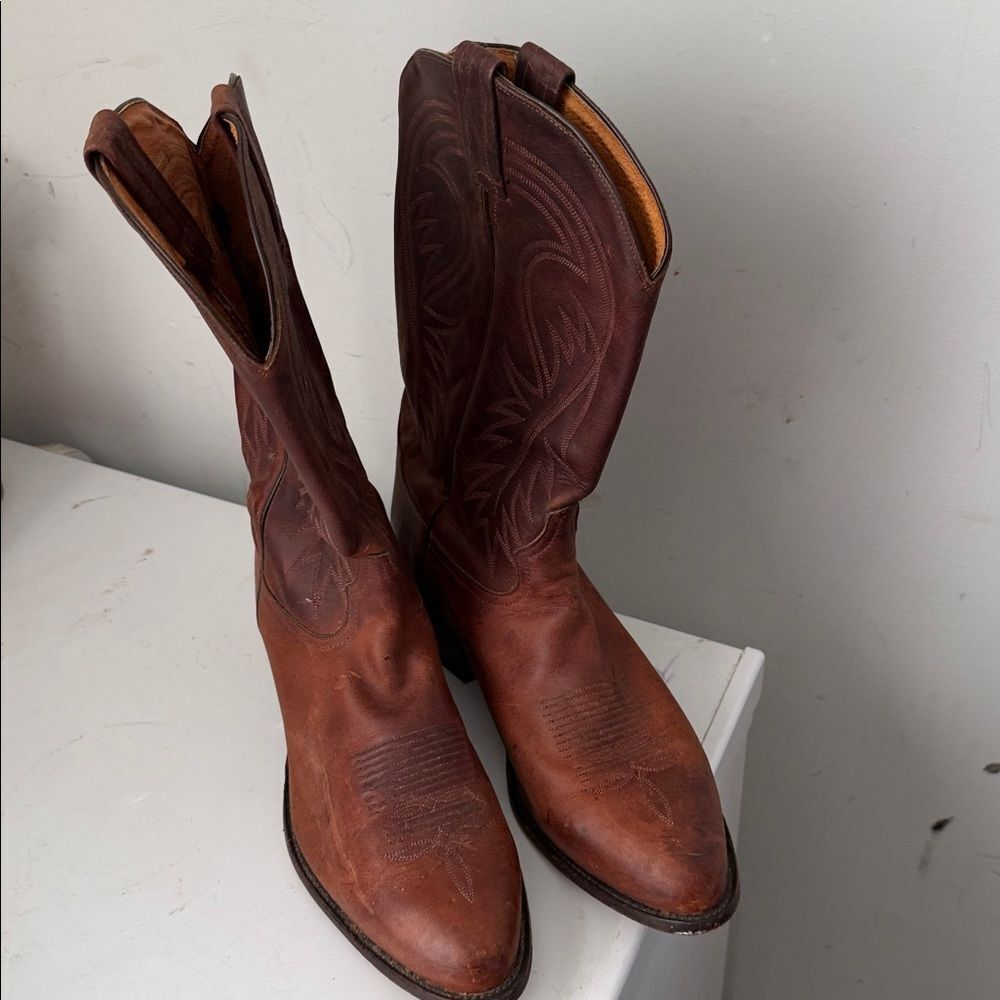 Tony Lama boots men boots sz 12D - Picture 2 of 6